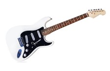 Johnny Mathis authentic signed electric guitar W/ Certificate Autographed W223b
