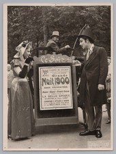 1950 Casino de Luchon Grande Nuit 1900 Belle Époque French-Cancan Old Photo