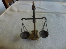 ANCIEN TREBUCHET EN BRONZE