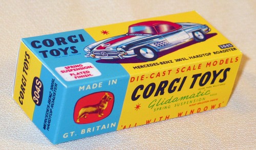 Corgi toys mercedes - mercedes, 300sl