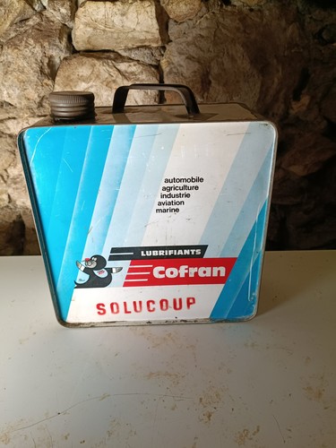 Ancien bidon huile - ancien,