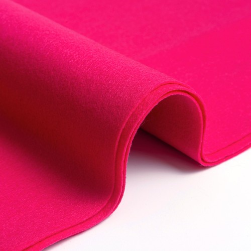 Tissu feutre fuchsia - tissu, en
