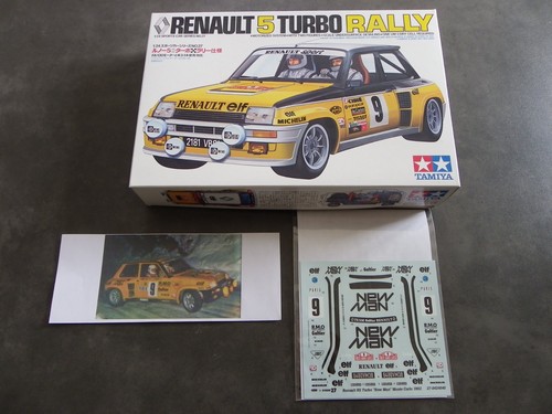 Tamiya renault 5 turbo - tamiya, 1/24