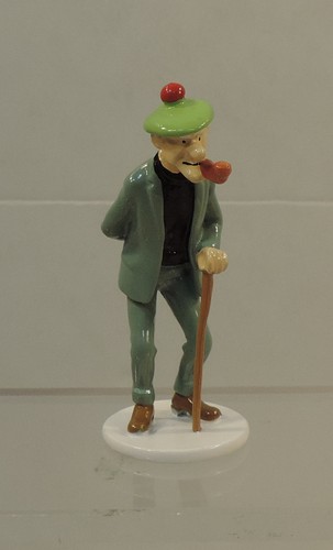 Tintin vieux ecossais carte - tintin,