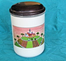 Spice pot covered pot in Villeroy and Boch naive model 18 cm