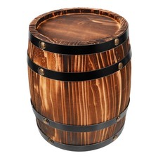 Ornement Tonneau en Bois De Chêne Décoration Bar À Vin Artisanale pour Maison...