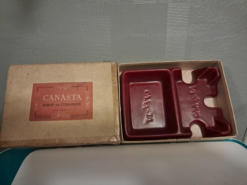 Ancien porte cartes canasta - porte,