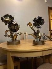 lamp fleurs JANSEN CIRCA 1970 PANTON ERA lamp light design vintage Flower vtg