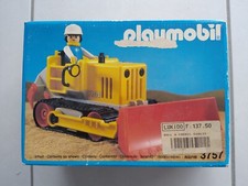 3757 Playmobil construction site: Bulldozer / Bull tracked equalizer (1992 V.2)