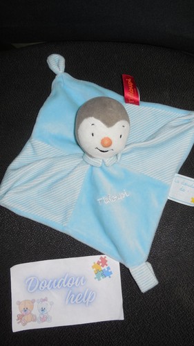 Doudou plat tchoupi - doudou, bleu