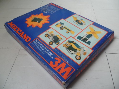 Jeu meccano boîte - 3m, vintage