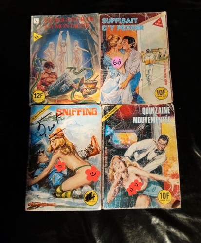 Livres erotiques lots 4 - bd,