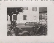 Photo, ww2, voiture avec phare