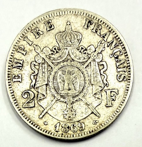 Pièce francs 1869 france - pièce,