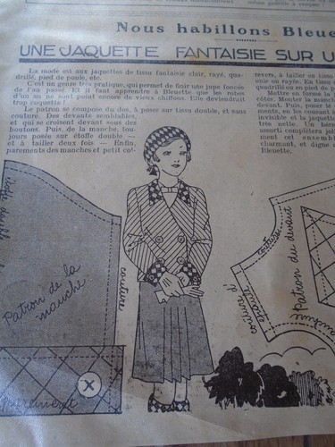 Ancien patron pour poupee - pour,