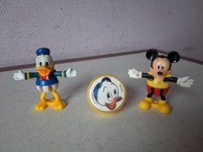 mickey+donald,2 figurines mc