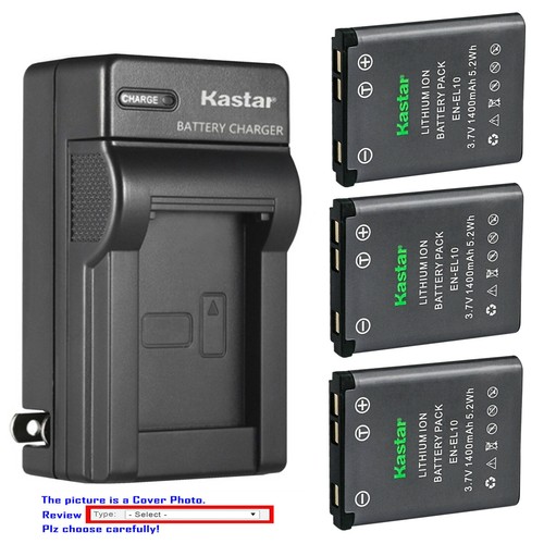 Kastar el10 battery wall - kastar, en-el10