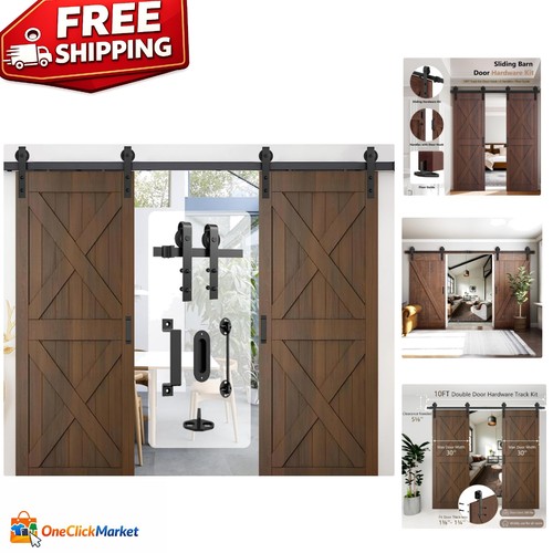 10ft double barn - double, hardware