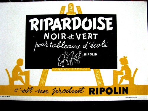 Ancien buvard peinture - buvard,