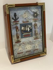Key box painting frame marine naval naval knots