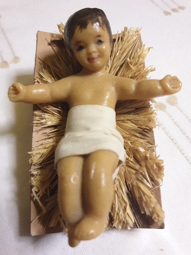 Ancien enfant jésus cire - ancien,