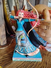 Gorgeous Disney Traditions Jim Shore A Brave Princess Merida Doll Figurine NICE
