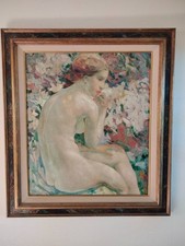 Ecole Belge - Nu d'Anto Carte