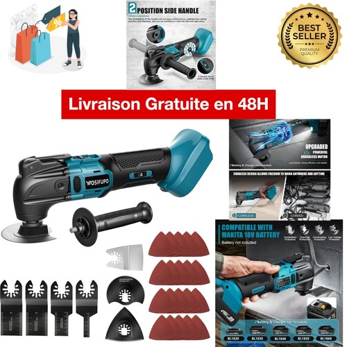 Outil multifonction oscillant - outil,