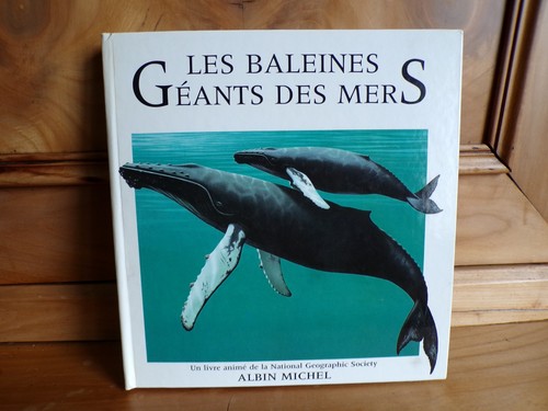 Les baleines livre animé - livre, de