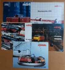 5 Catalogues : Marklin HO 1981