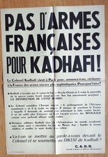 PAS D'ARMES FRANCAISES POUR