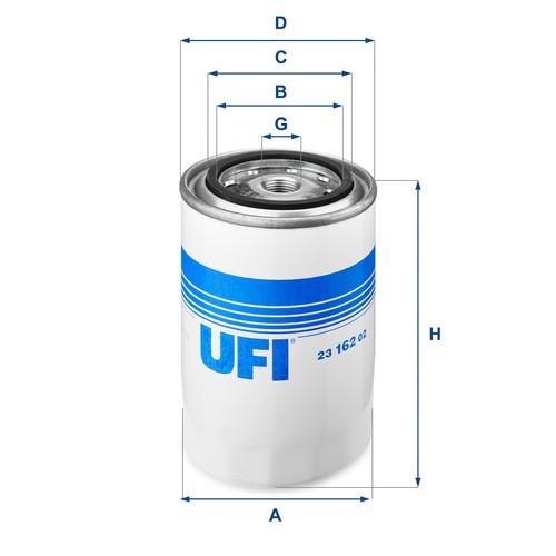 Ufi filtre huile - ufi, À