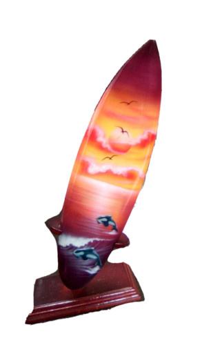 Ancienne deco planche surf - a,