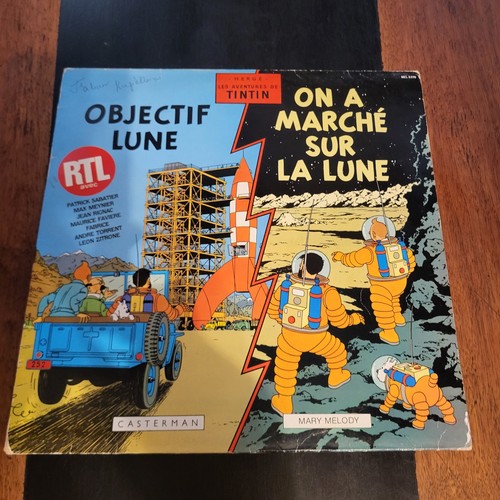 Tintin objectif lune on a - .,