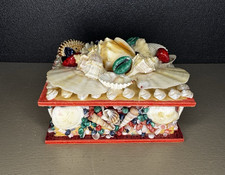 Boîte à bijoux vintage en