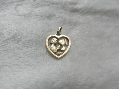 Ancien pendentif les - , amoureux