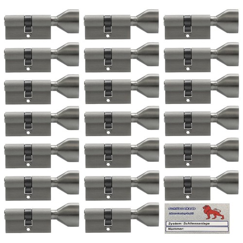 20x cylindre bouton knauf - bouton,