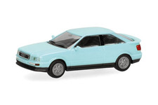 HERPA, AUDI 90 coupé bleu, échelle 1/87, HER029018