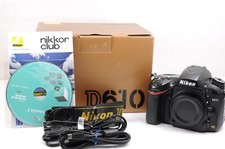 Nikon D610 24.3 MP Digital Camera Black SC:48100 From Japan