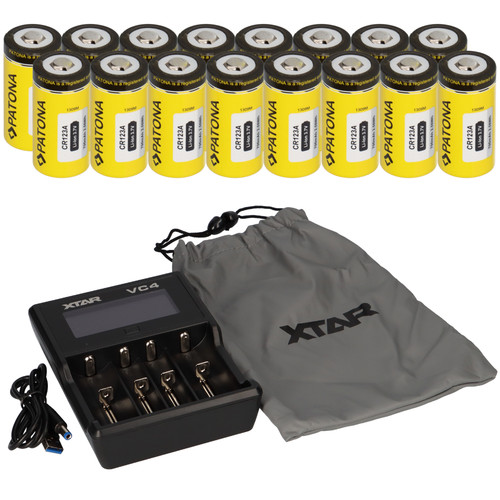 Ensemble 16x patona cr123a - 16x,