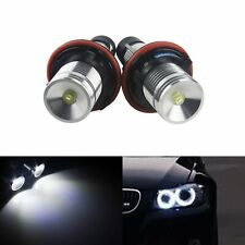 Kit Ampoule LED Angel Eyes 6W Blanc Xenon Feux de Jour BMW Serie 5 E39 E60 E61