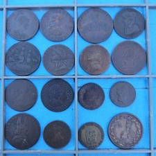Lot 16 Jetons Token 1/2 Penny