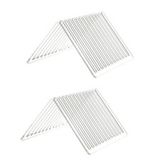 2X ÉTagèRe de Bureau à 12 Grilles, Support de Rangement pour CD en Acryliqu8121