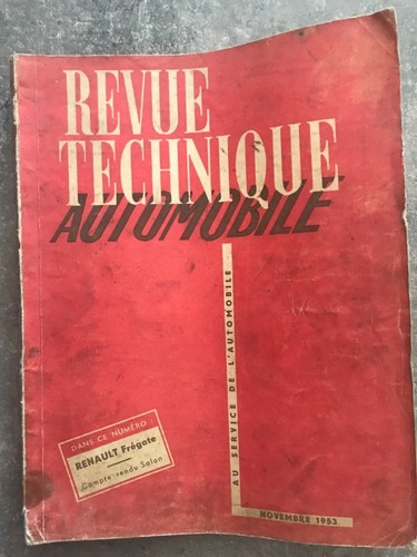 Revue technique rta - technique,