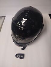 Nolan N102 M Black Motorcycle Helmet W/ BLUETOOTH NCOM System