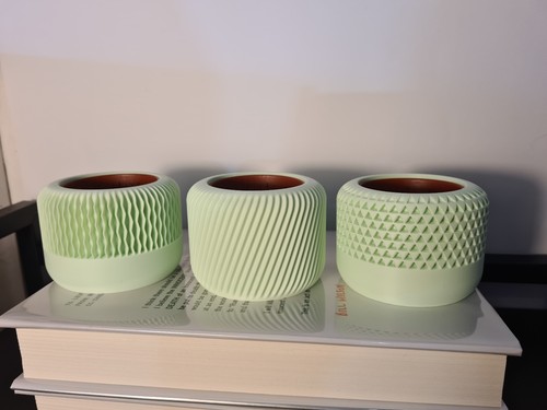 Lot cache pots 3d - 3,