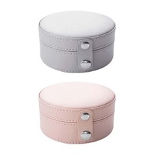 Organisateur de bijoux support de boîte 3 couches petite vitrine pour