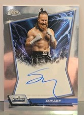 Sami Zayn Auto WWE Topps