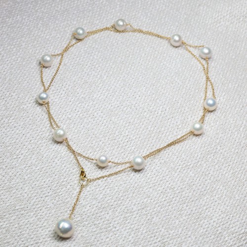 Collier sautoir perles - en, de