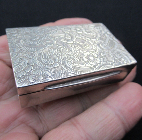 Ancien boite argent poinçon - ancien,